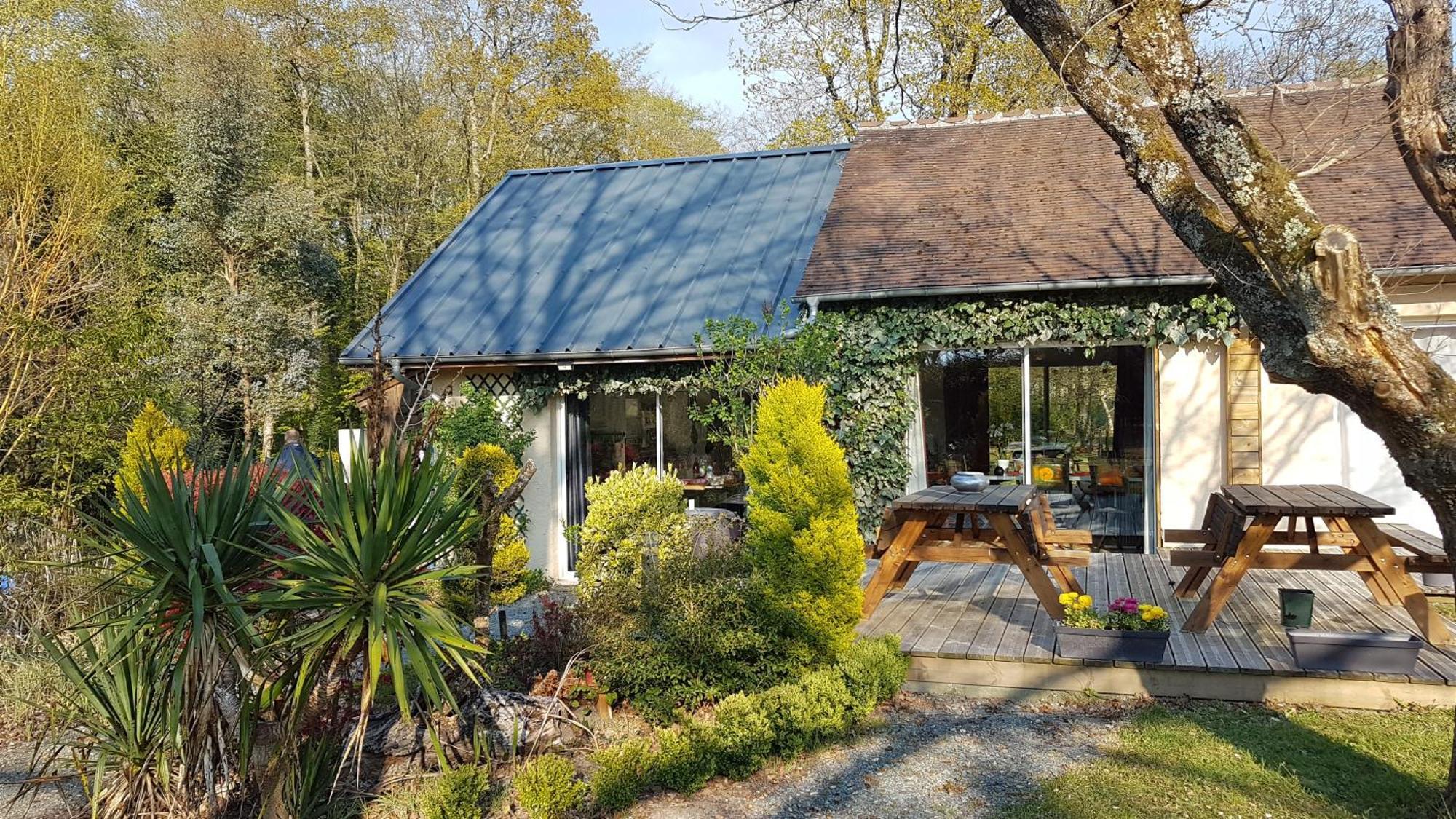 Domaine De Sahil Acomodação com café da manhã Saint-Romain-sur-Cher Exterior foto